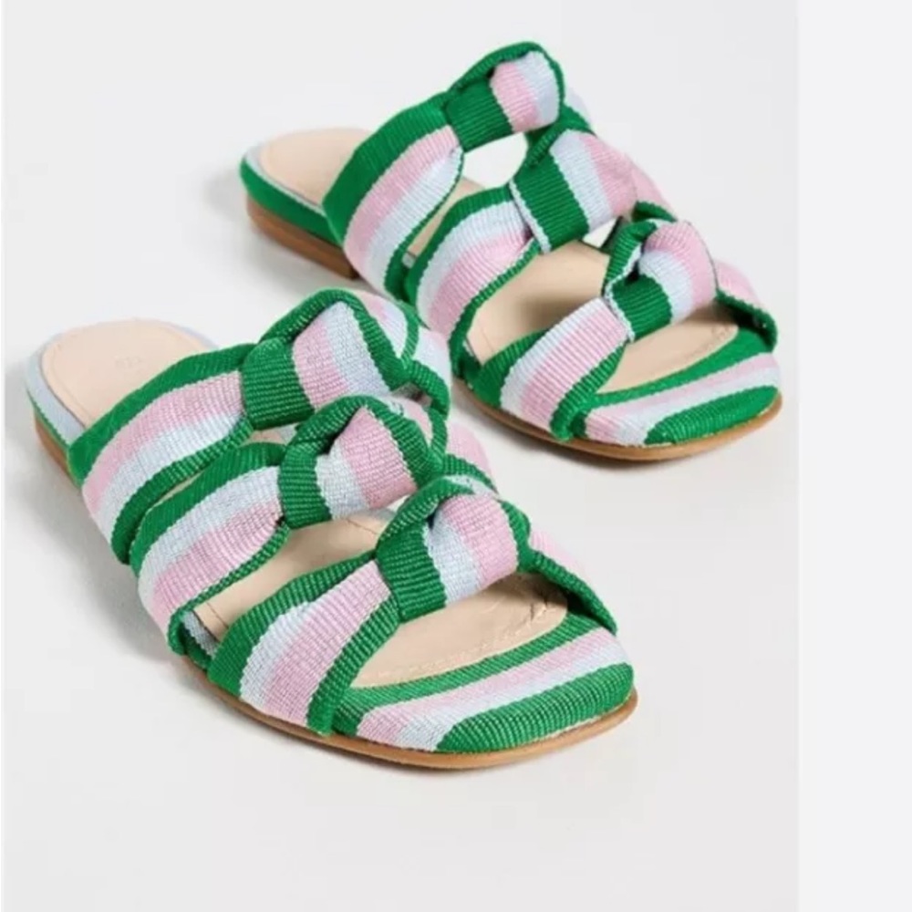 Shekudo Tinubu 3 Tie Sandals MSRP $260 Euro Size 42 Best Fit 10.5-11 US New